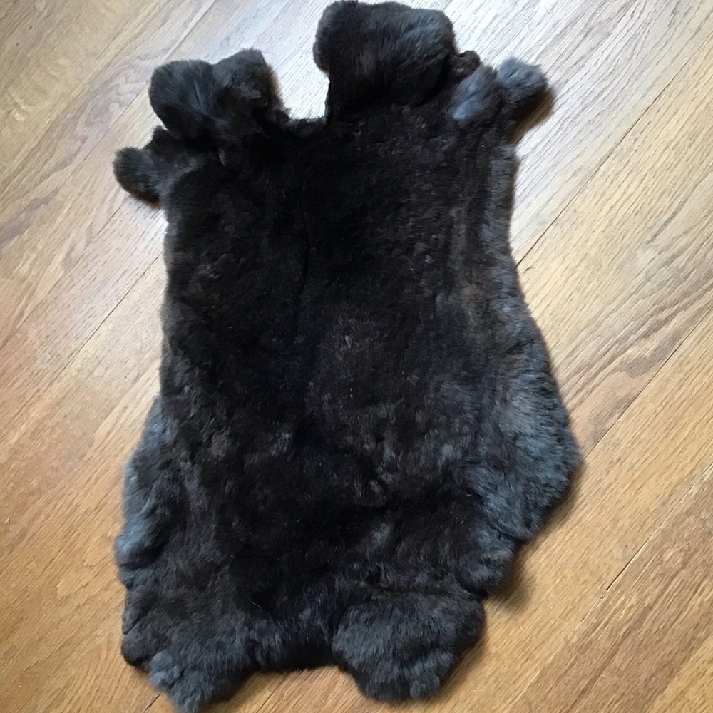 A396 Premium Rex Rabbit Fur Pelt - Soft Luxury Plush Tanned Hide